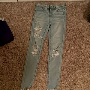 US size 0 jeggings from American Eagle